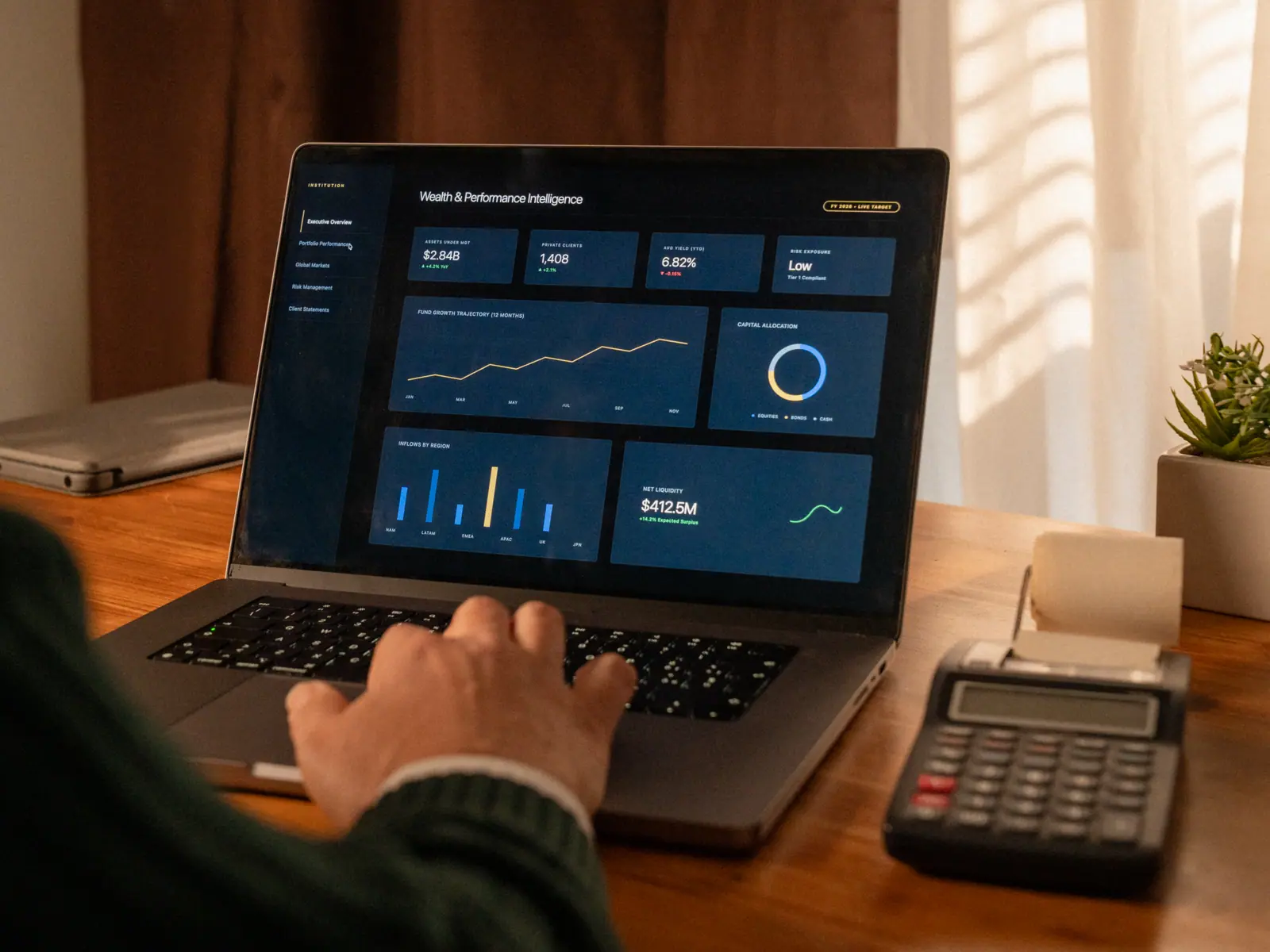 Tracking working time and activity on a laptop